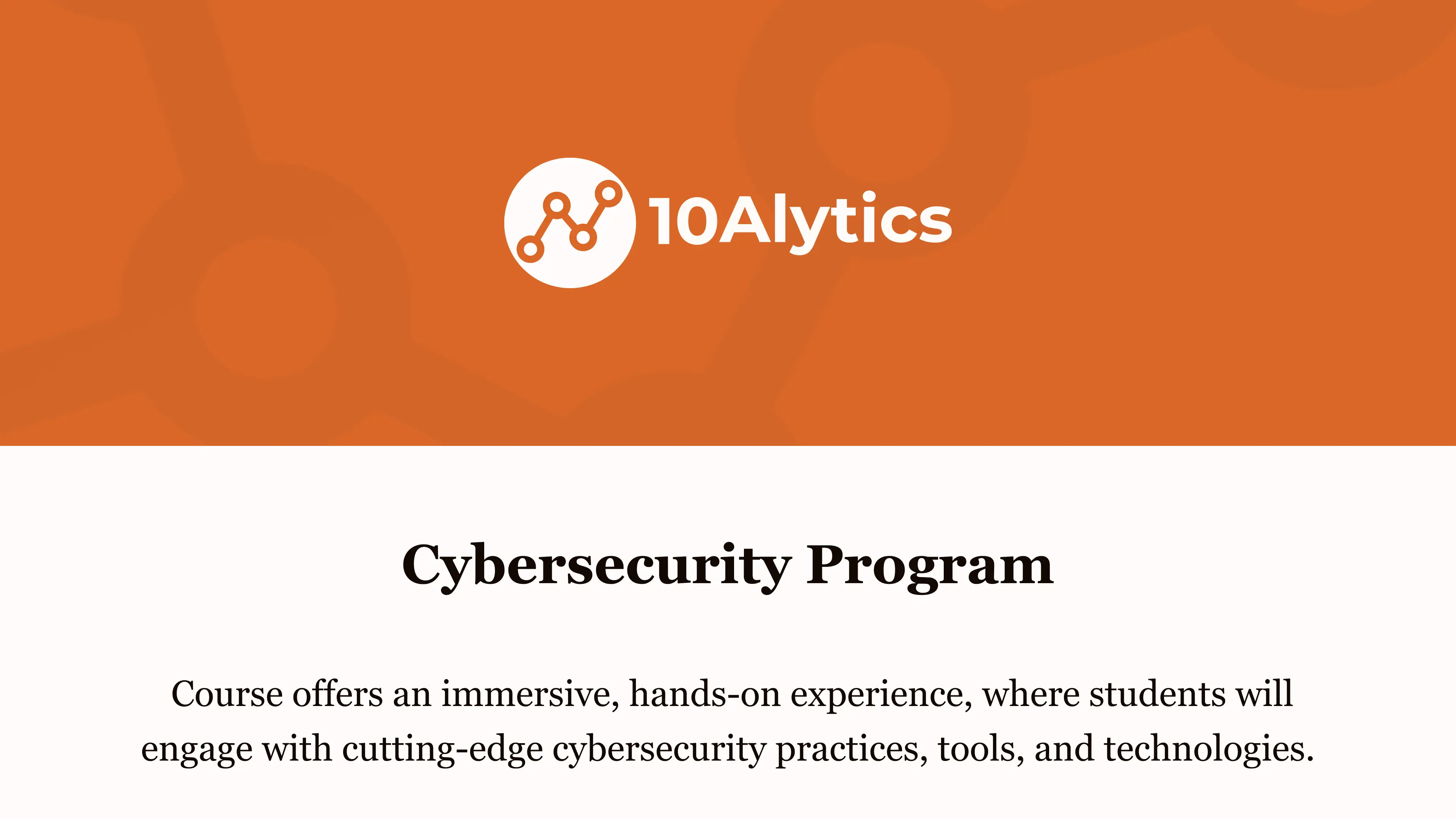 Cybersecurity Program - 2025